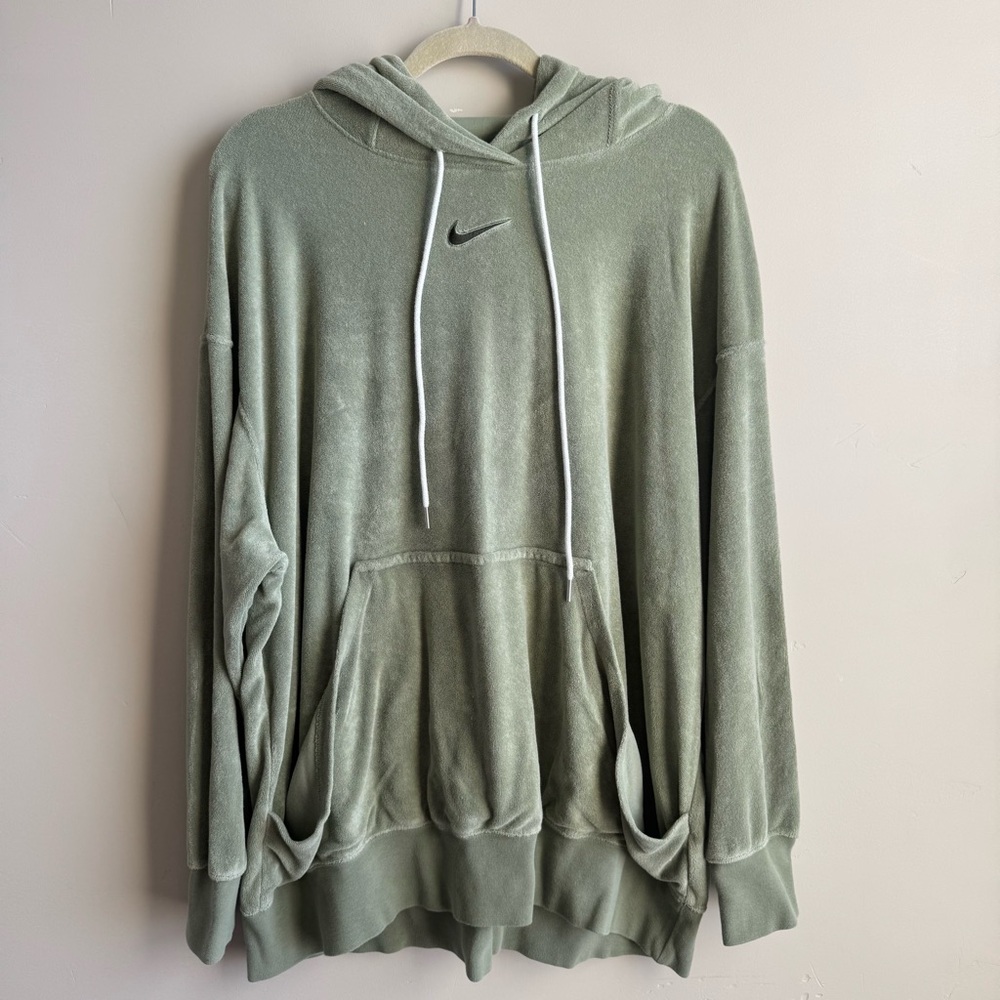 Nike Oversized Terry Pullover Hoodie